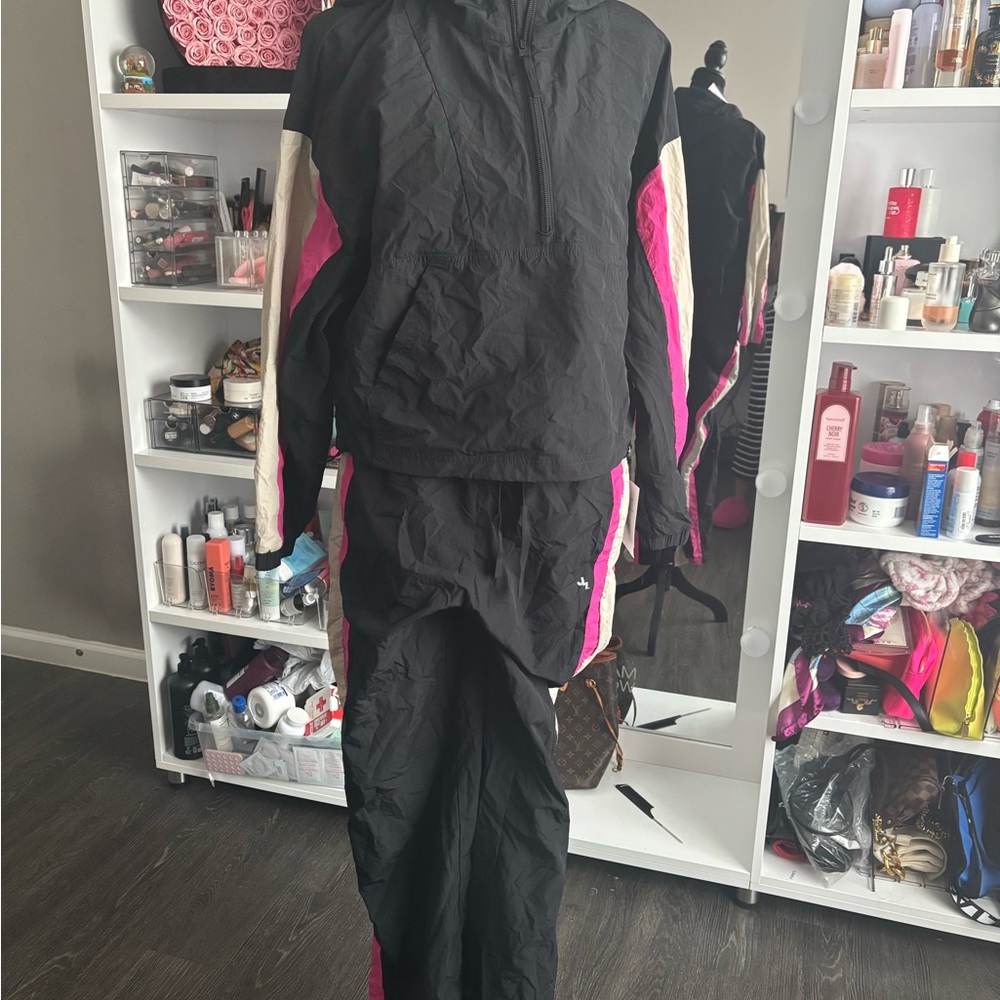 JoyLab Black and Pink Track Suit